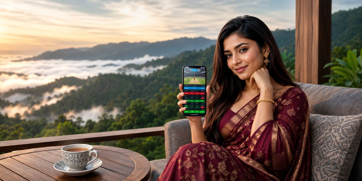 বান্দরবানে স্পোর্টস বেটিং উপভোগ করছেন বাংলাদেশি মডেল