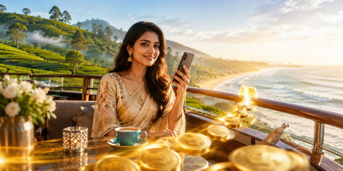 কক্সবাজারে চা বাগানে মোবাইলে পেমেন্ট করছেন একজন ব্যবহারকারী