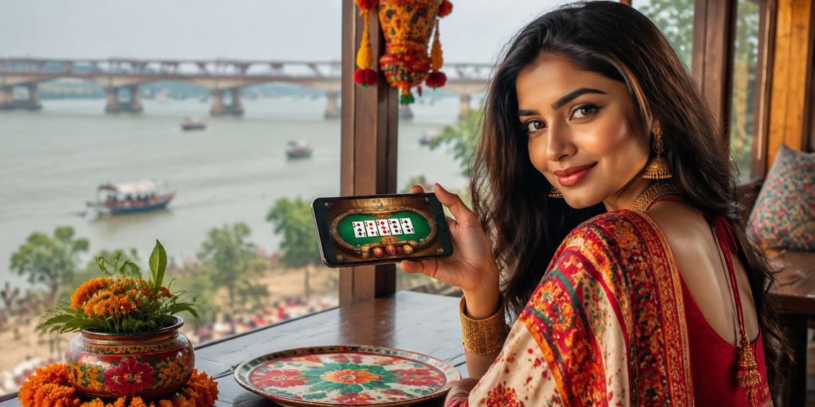 ময়মনসিংহে পহেলা বৈশাখে তিন পাত্তি গেমের আনন্দময় পরিবেশ